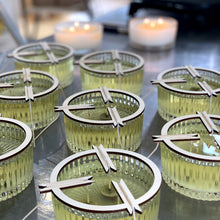 Charger l'image dans la galerie, Chandelles 3 Mèches à la Cire de Noix de Coco