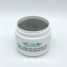 Charger l'image dans la galerie, Masque à l'Argile Verte avec Charbon Activé